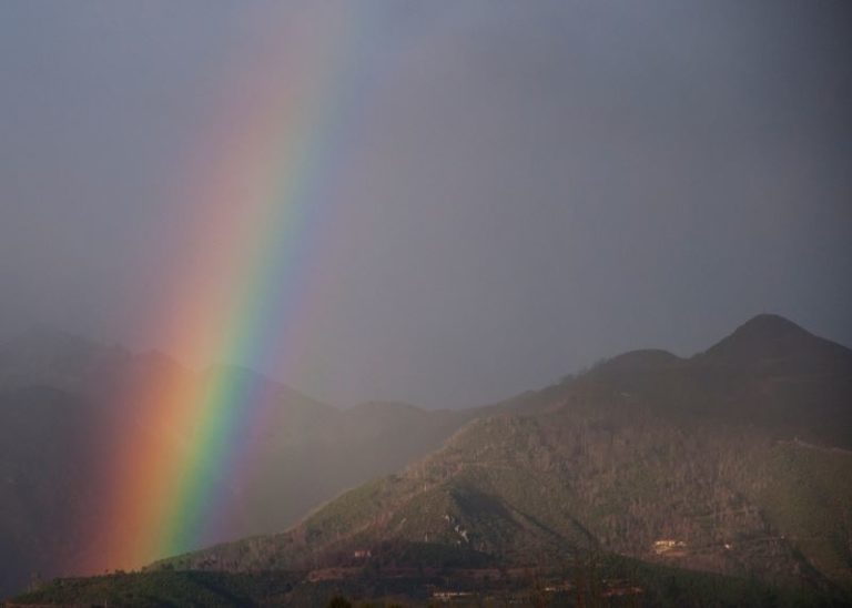 Arcobaleno sul Folgorito